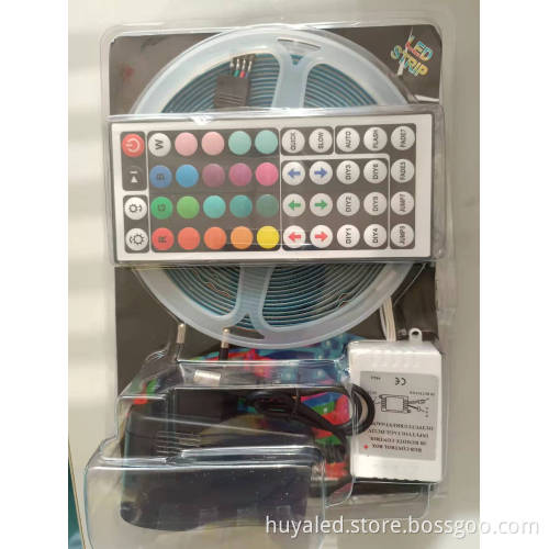 Wholesale SMD 2835 RGB LED Strip Kit with IR Controller for Room Decoration